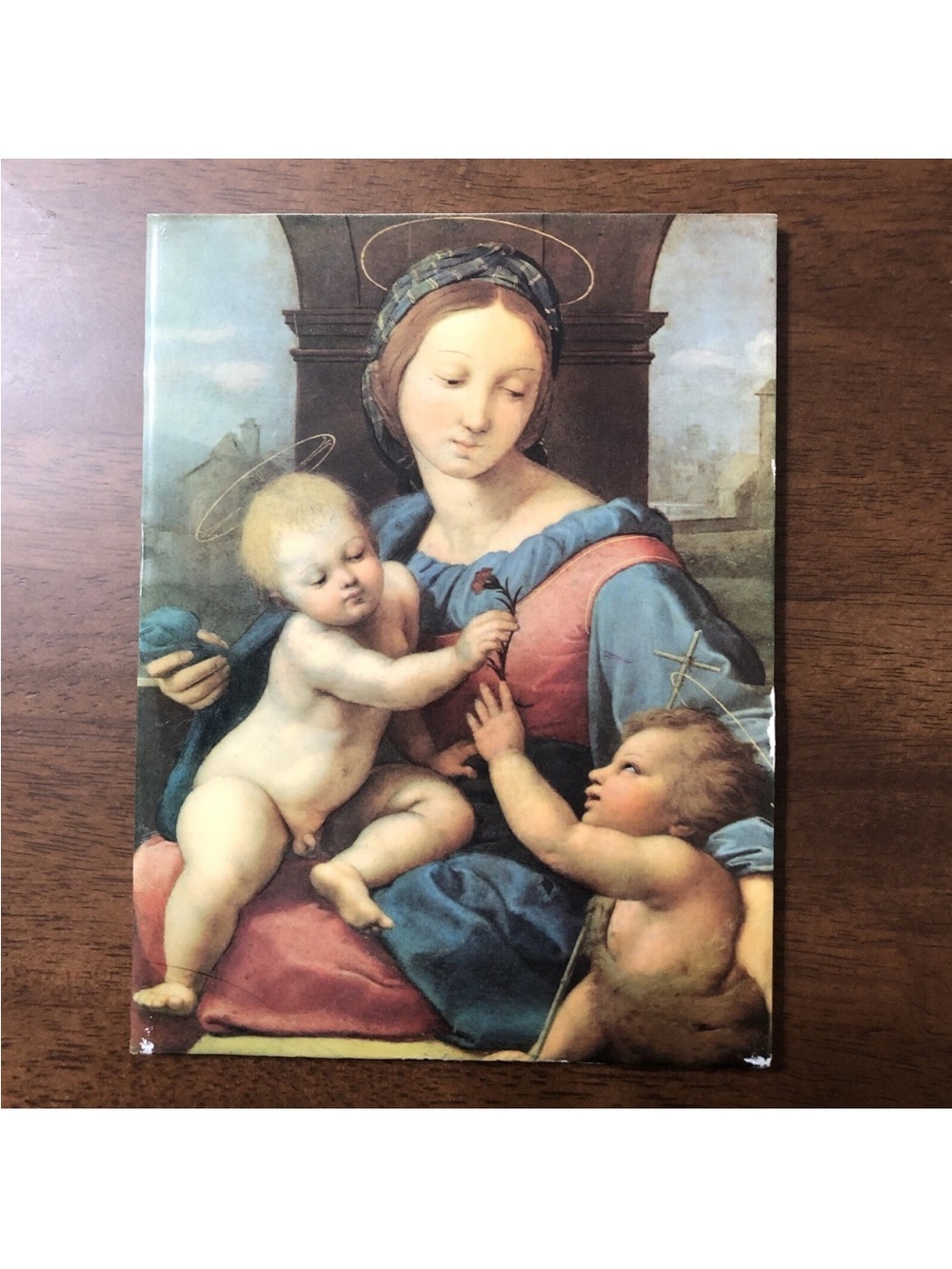 The Garvagh Madonna Tile Made In Spain